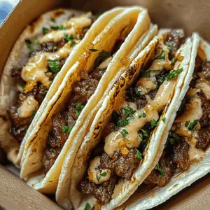 Get ready for a flavor explosion with these Garlic Butter Honey BBQ Beef Tacos! Juicy, tender beef is paired with a sweet and tangy BBQ sauce, all wrapped in soft tortillas. Perfect for weeknight dinners or weekend gatherings! Save this recipe to impress your friends and family at your next taco night! 🌮✨