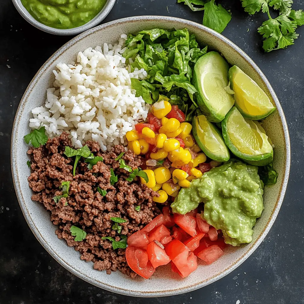 This Ground Beef Burrito Bowl is a quick and delicious way to enjoy your favorite flavors! Packed with seasoned ground beef, fresh veggies, and hearty rice, it’s perfect for a weeknight dinner or meal prep. Add your favorite toppings like guacamole and salsa for a personal touch. Save this recipe for a tasty and satisfying meal anytime!