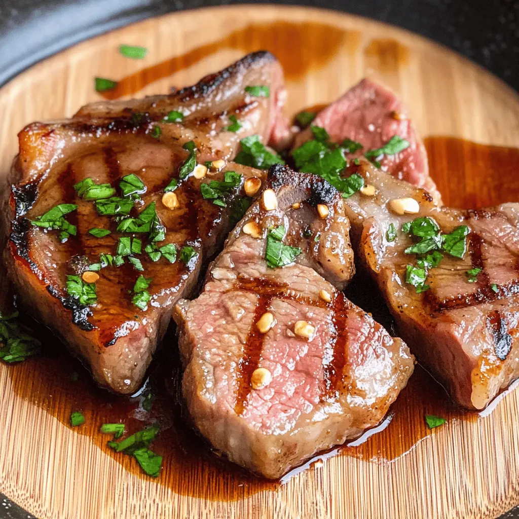 Unlock the secret to perfectly juicy pork chops with this amazing marinade! Made with soy sauce, garlic, and a splash of apple cider vinegar, this recipe infuses rich flavors that everyone will love. Perfect for weeknight dinners or your next barbecue! Save this recipe for delicious, tender pork chops that will impress your family and friends.