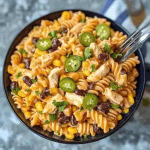 Looking for a fresh twist on dinner? This Zesty Chicken Enchilada Pasta Salad bursts with flavor thanks to tender chicken, spicy enchilada sauce, and vibrant veggies! Perfect as a quick weeknight meal or a crowd-pleasing potluck dish. Don’t forget to save this delicious recipe for your next family gathering!