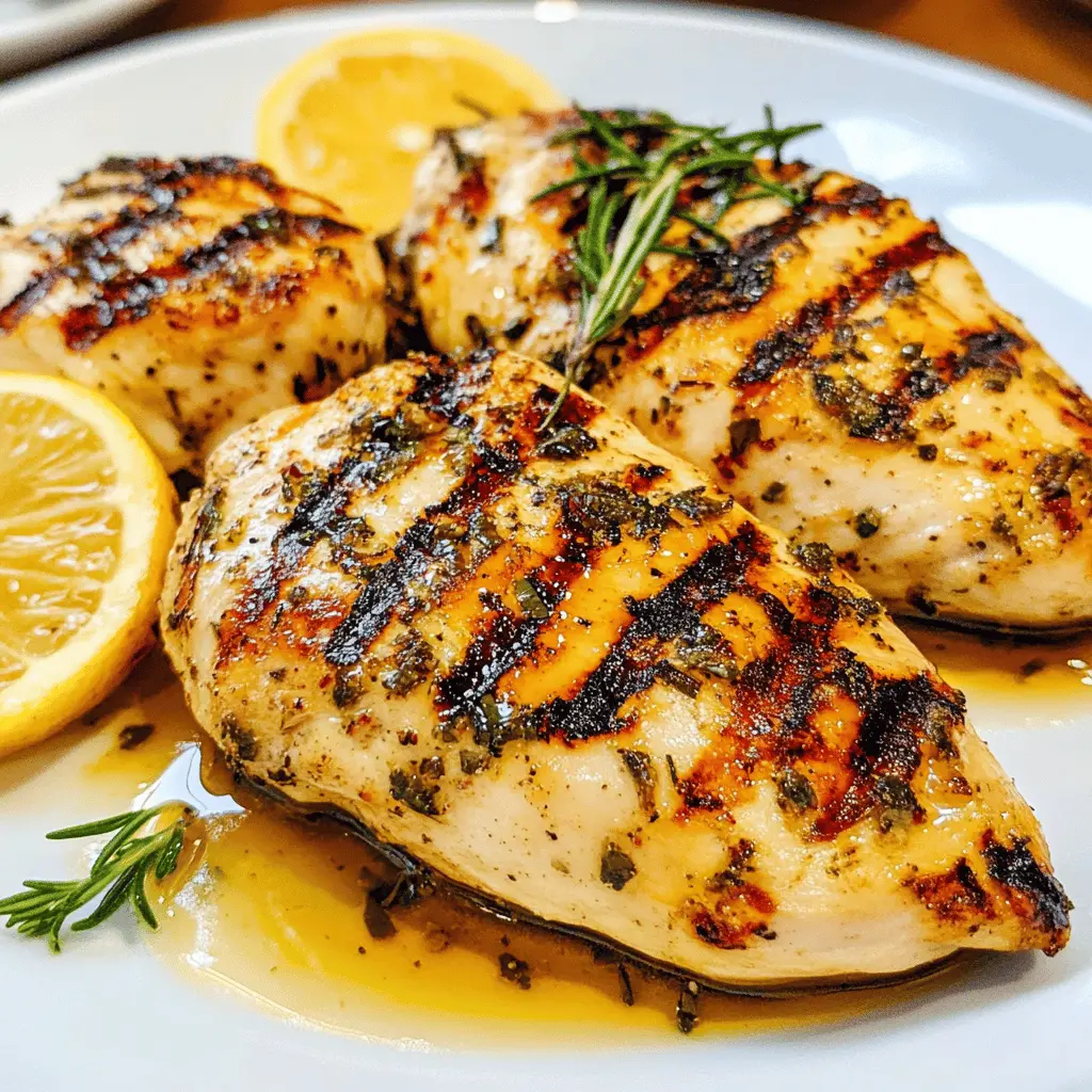 Easy Italian Grilled Chicken Recipe