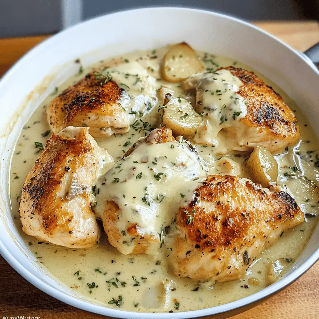Easy Creamy Asiago Chicken Recipe