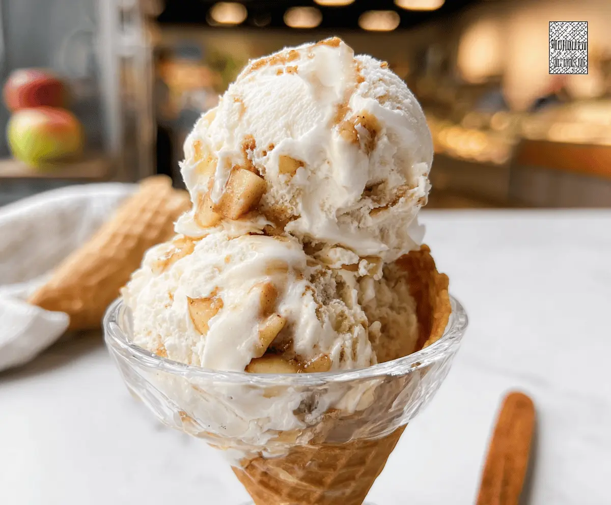 Easy Homemade Apple Pie Ice Cream Recipe