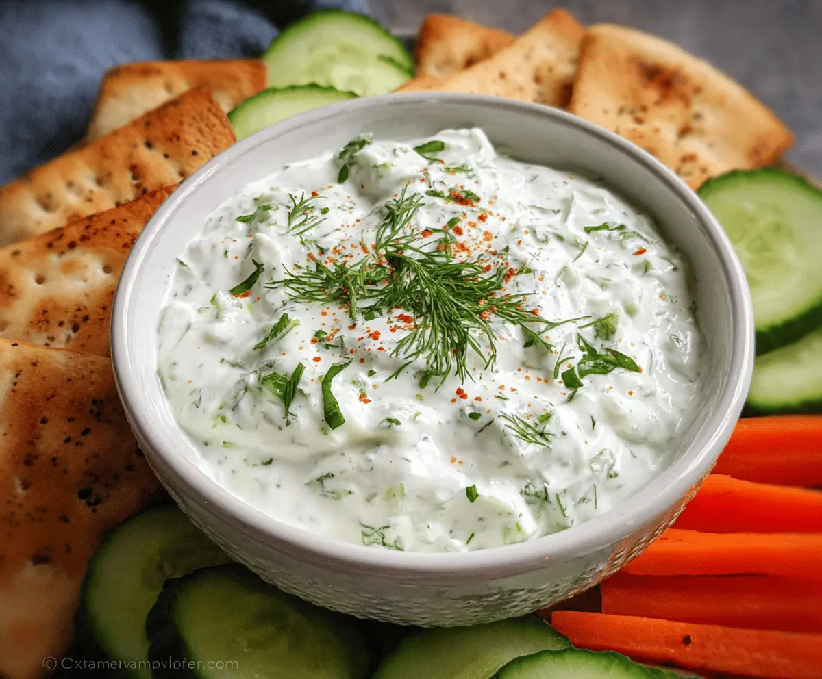 Easy Keto Cucumber Dip Recipe for Summer
