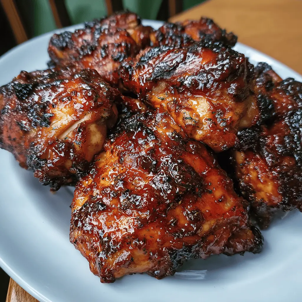 Easy Sticky Spicy BBQ Chicken Recipe