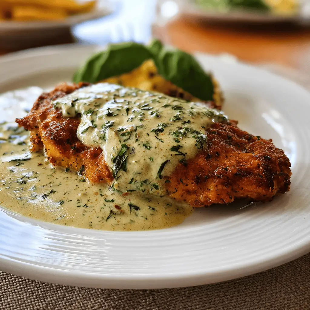 Easy Chicken in Creamy Basil Sauce Recipe