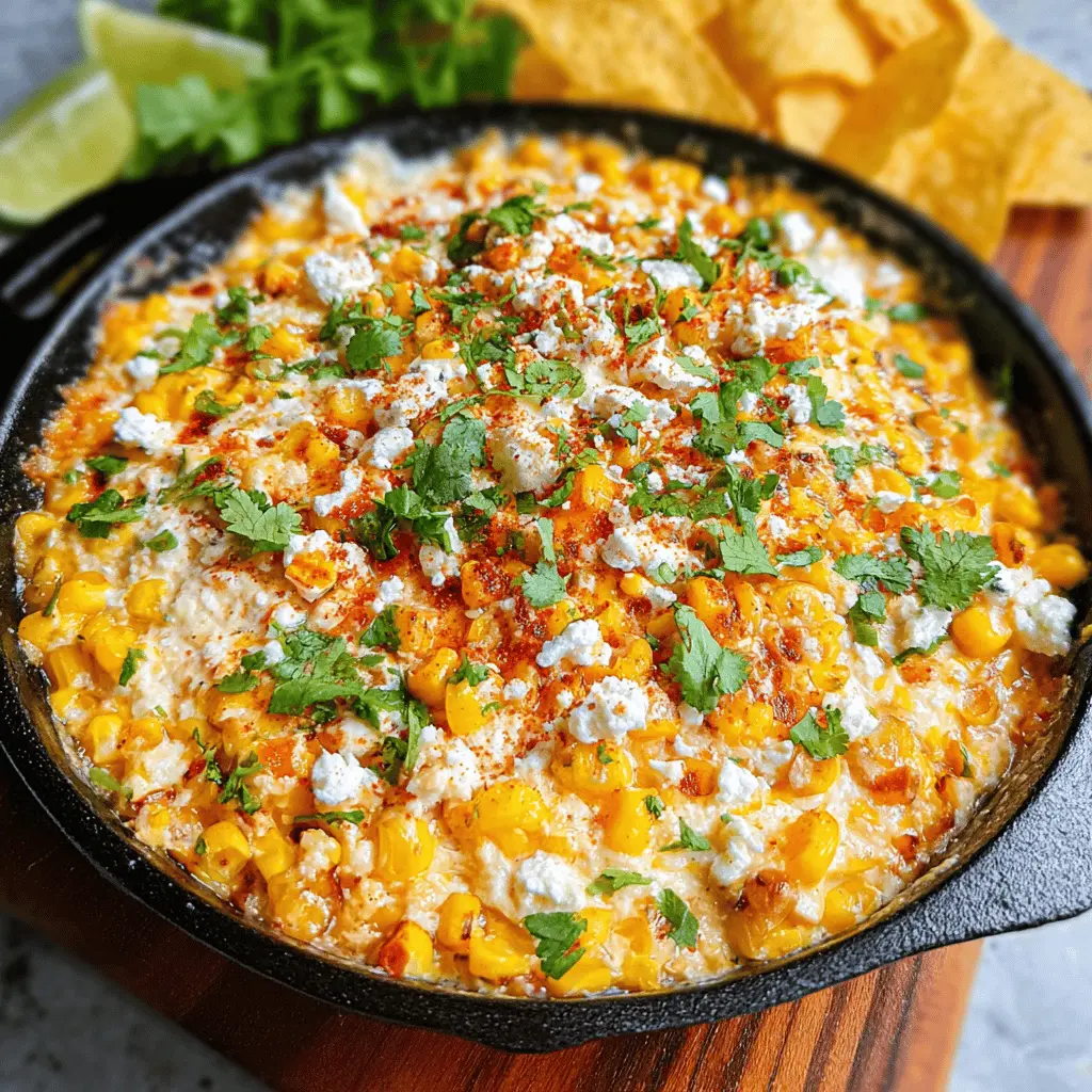 Easy Mexican Street Corn Dip Recipe