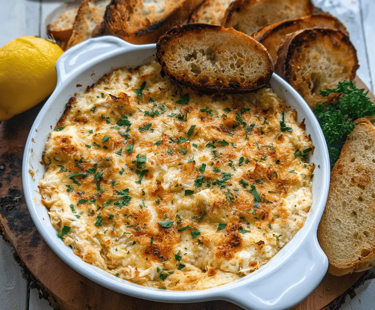 Best Maryland Crab Dip Recipe for Easy Entertaining
