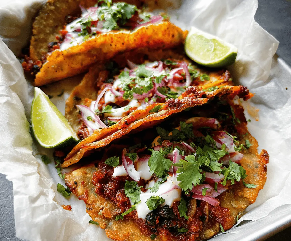 Easy Crispy Black Bean Tacos Recipe