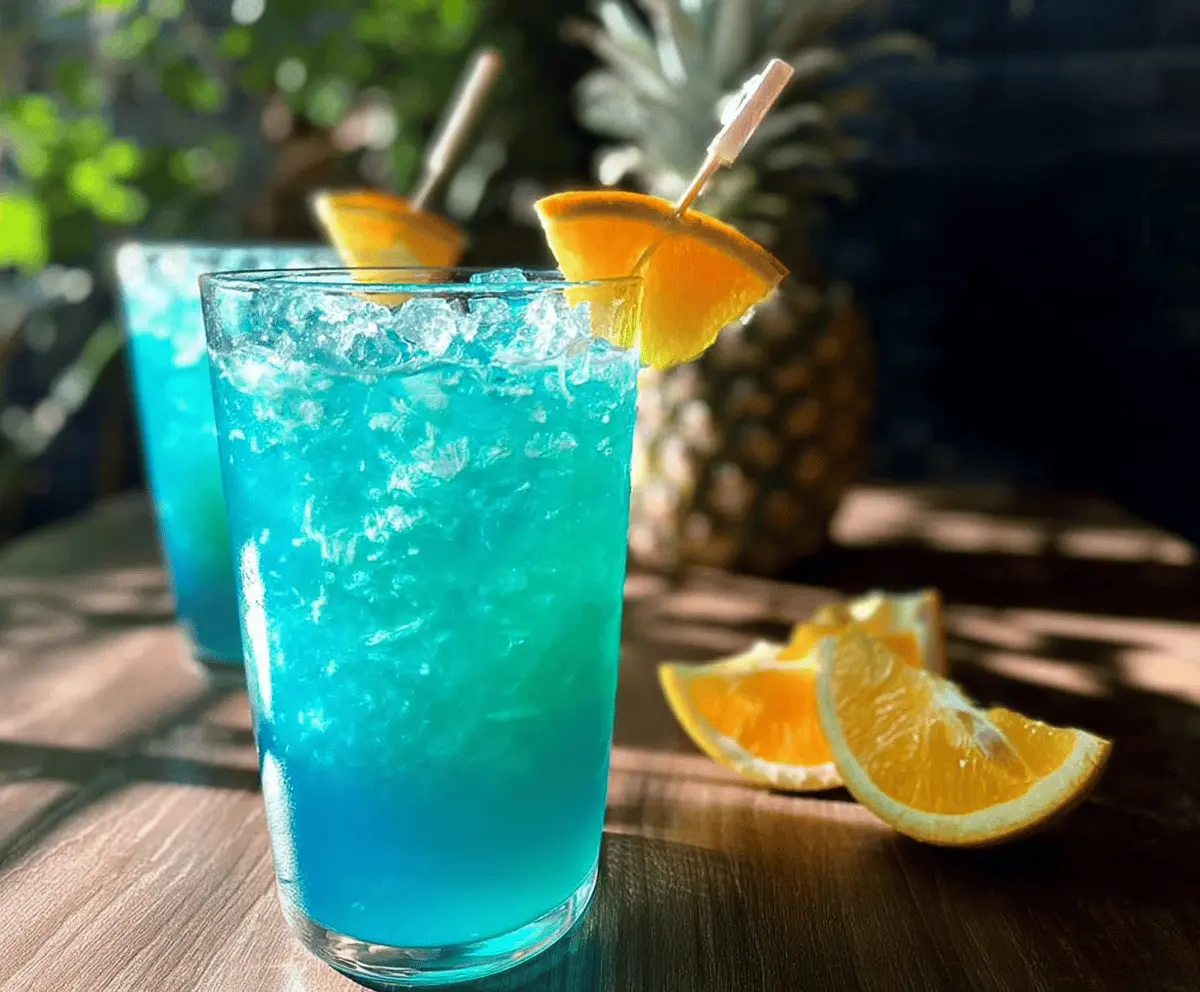 Easy Blue Hawaiian Mocktail Recipe