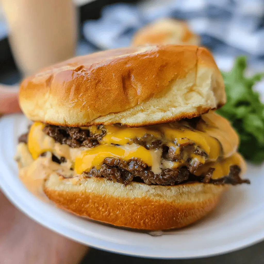 Easy Blackstone Smash Burgers Recipe