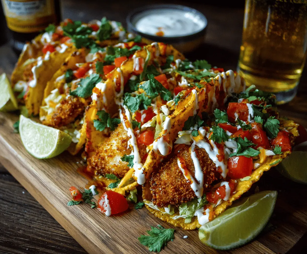 Crispy Fish Tacos