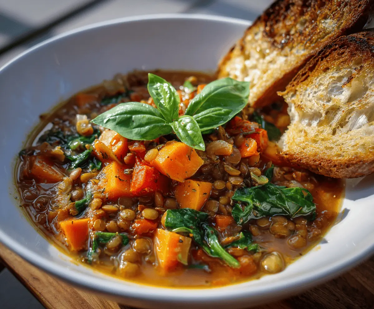 Vegetable Lentil Soup