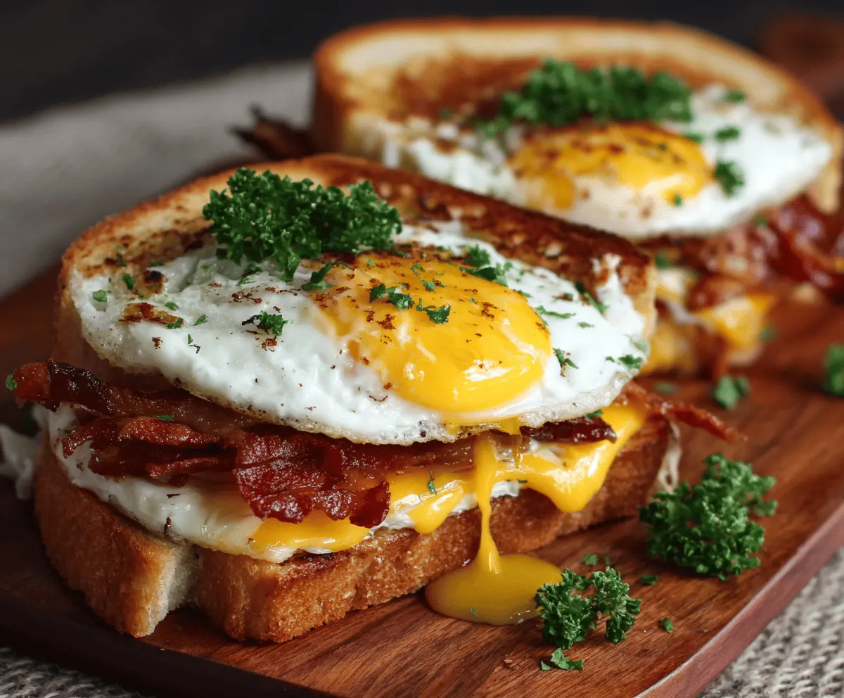 Bacon and Egg Sandwich