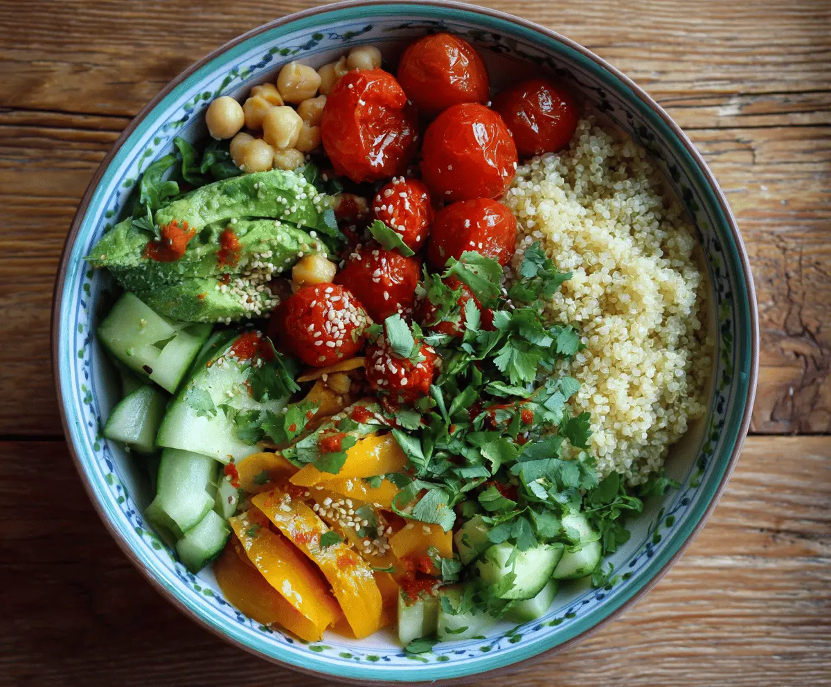 Quinoa and Veggie Bowl