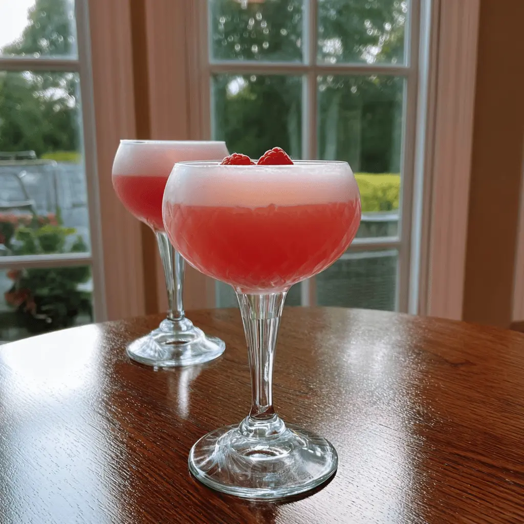 Easy Raspberry Vodka Sour Cocktail Recipe