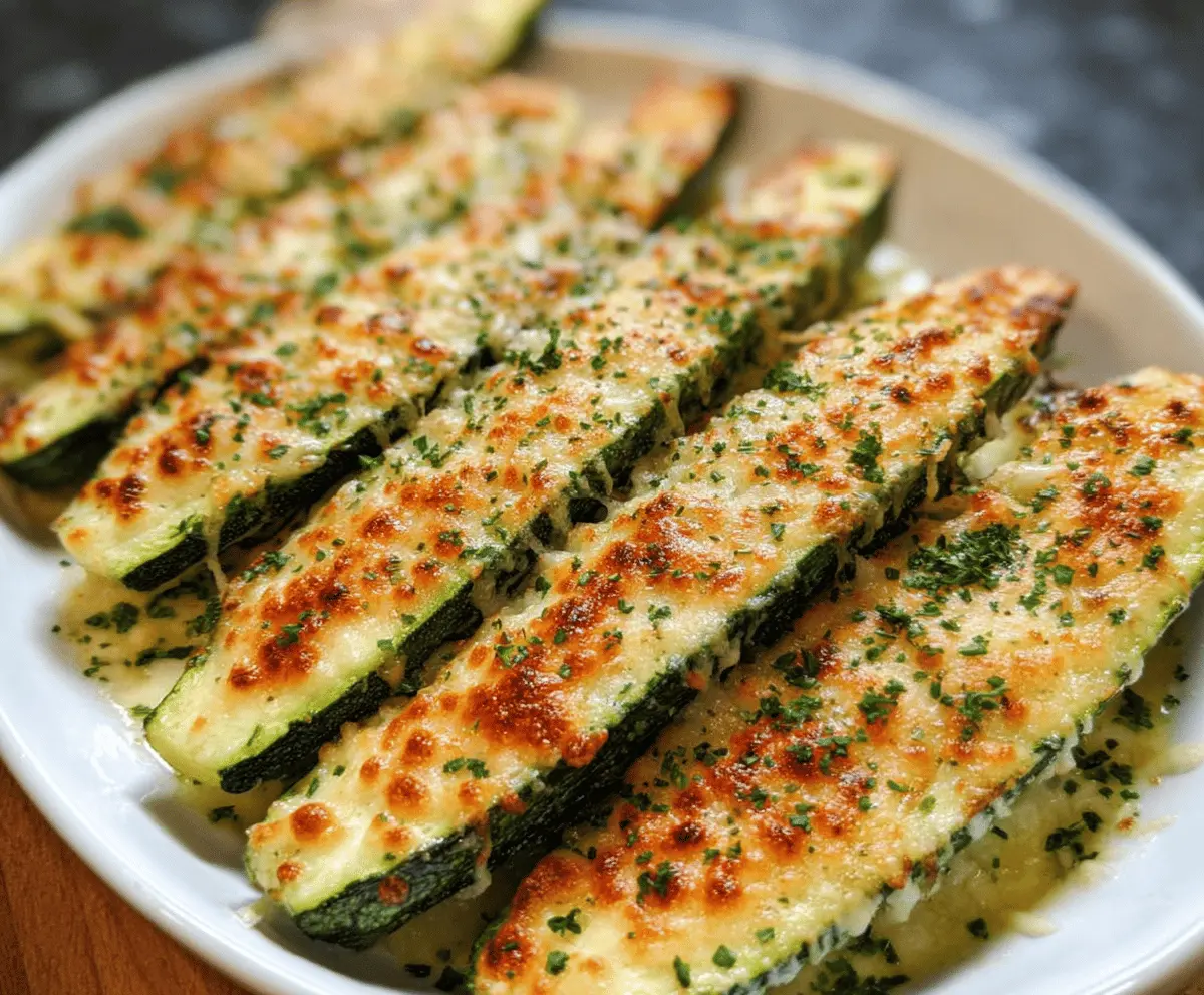 Crispy Baked Parmesan Zucchini Recipe