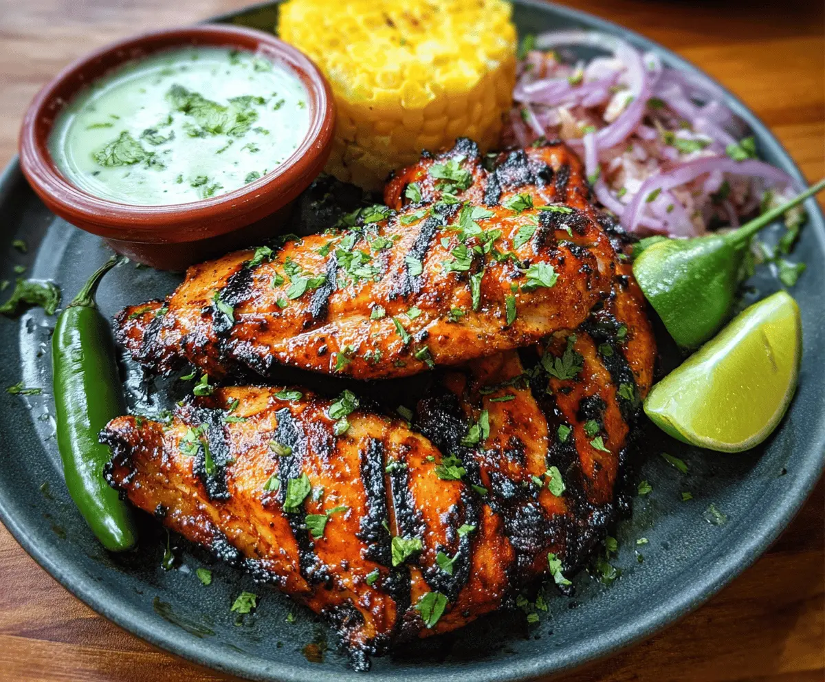 Easy Peruvian Grilled Chicken with Flavorful Marinade