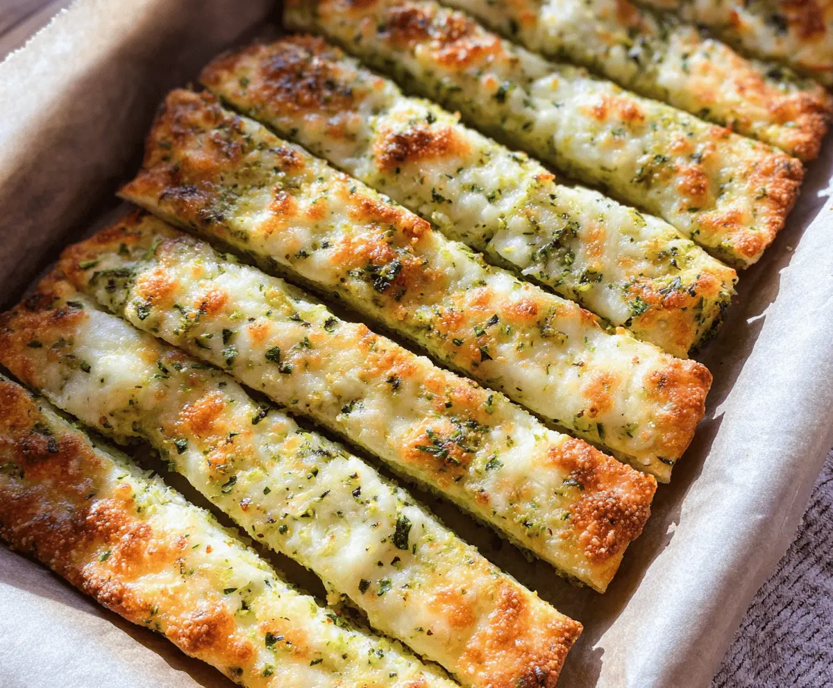 Easy Zucchini Breadsticks Recipe for Beginners