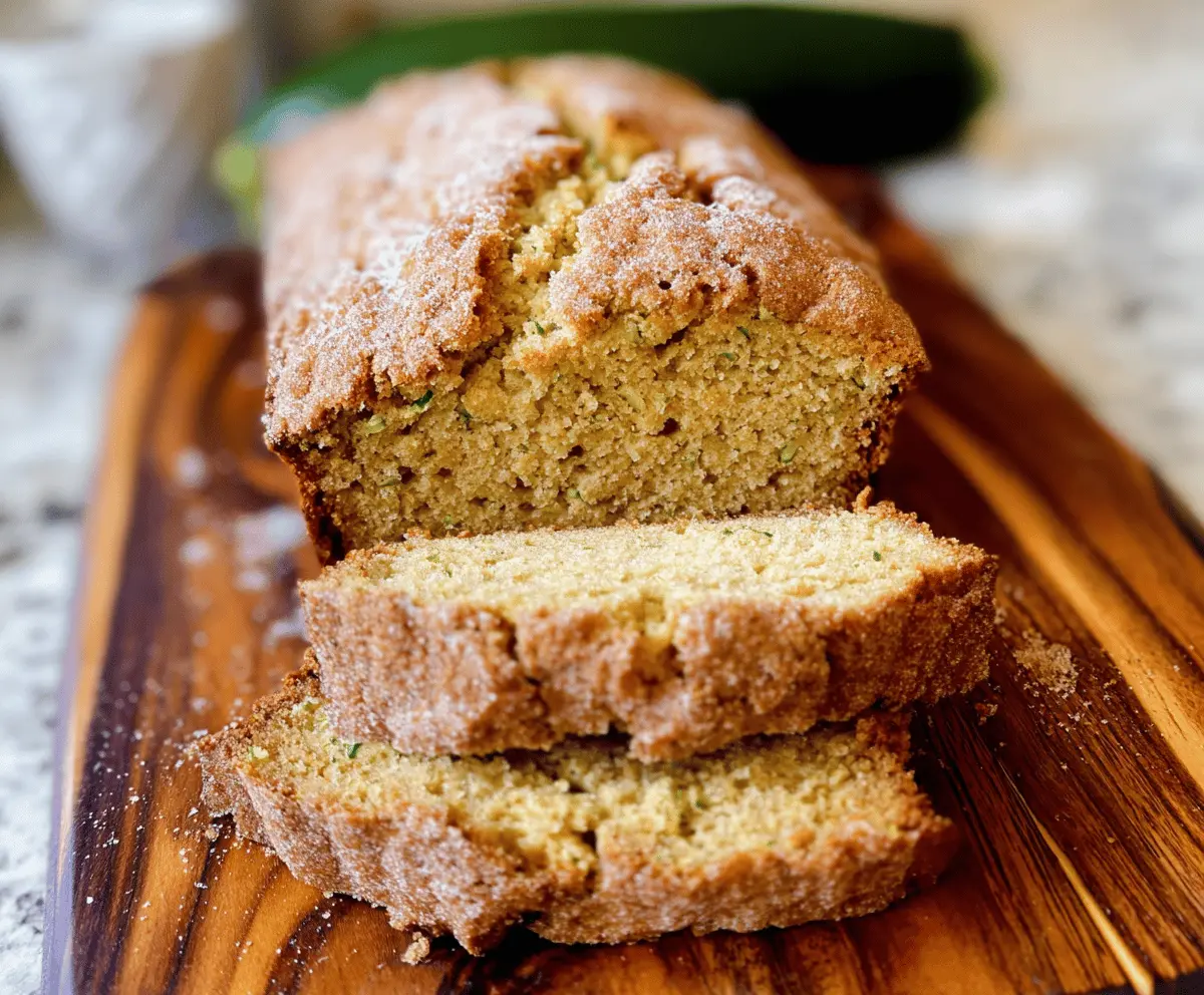 Easy Snickerdoodle Zucchini Bread Recipe