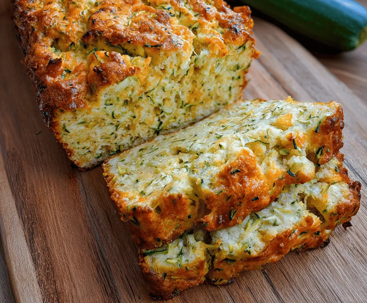 Easy Zucchini Cheese Bread Recipe for Beginners