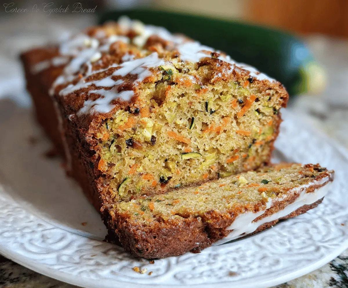 Moist Carrot Apple Zucchini Bread Recipe