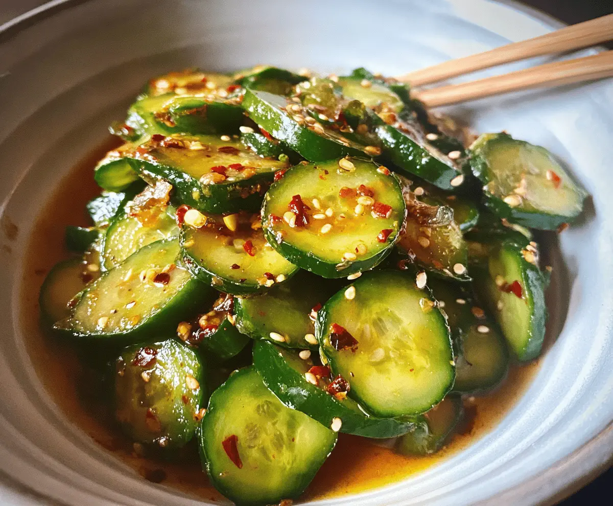 Easy Asian Cucumber Salad Recipe for Quick Refreshing Sides