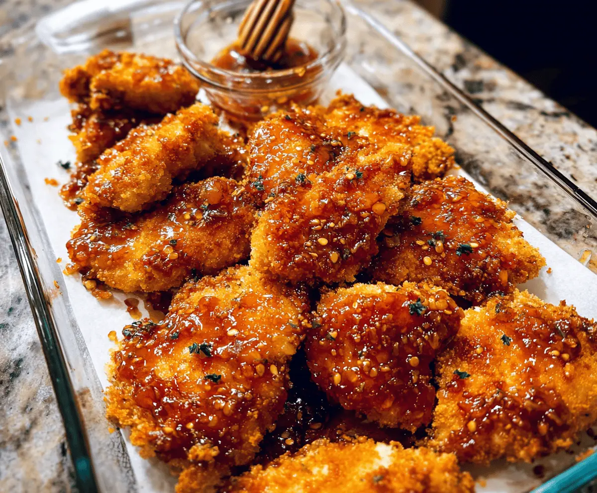 Crispy Baked Hot Honey Chicken Recipe
