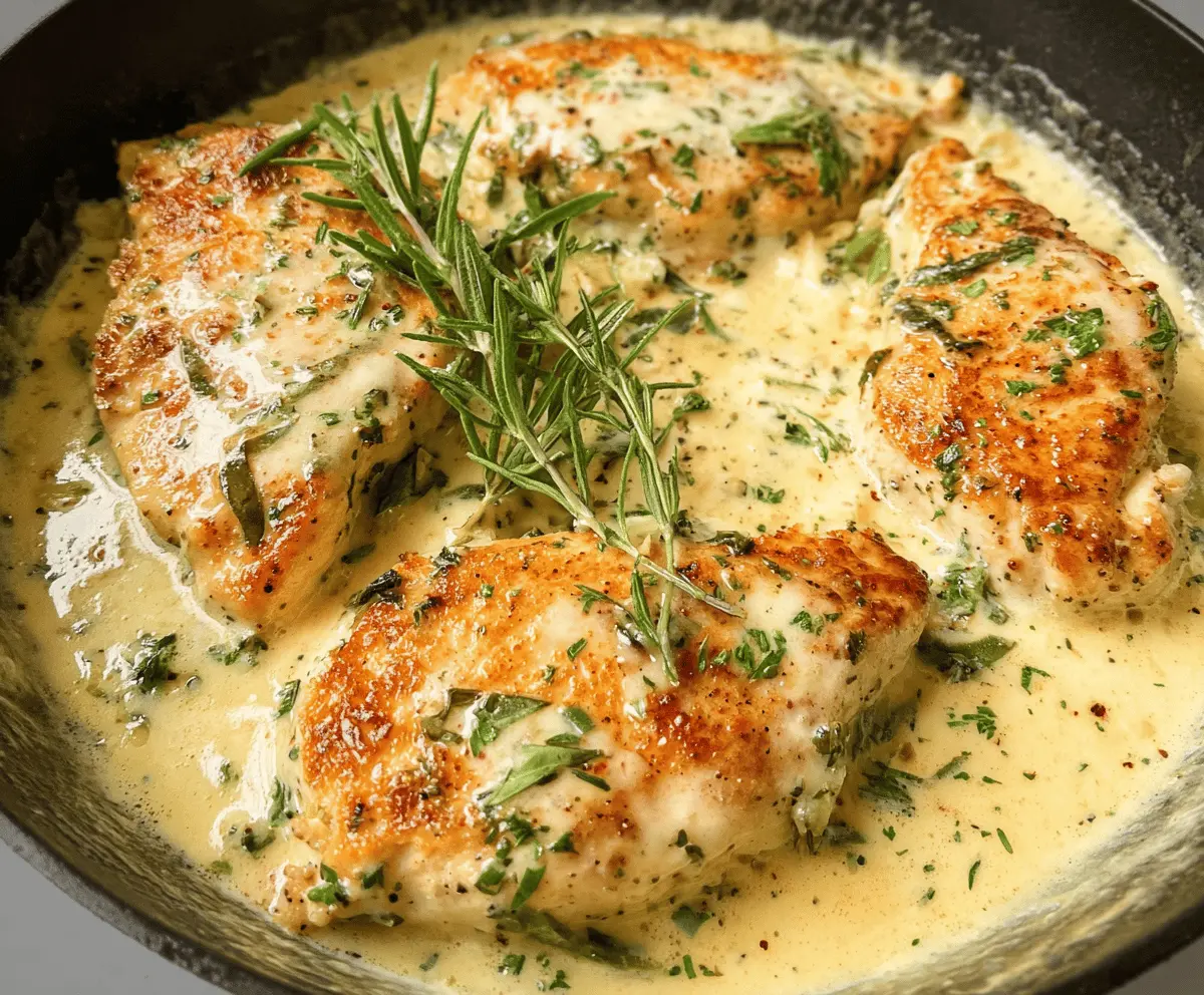 Creamy Herb Chicken Recipe for Easy Dinners
