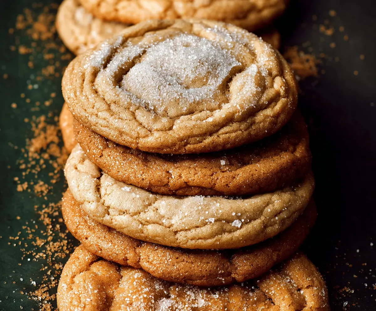 Delicious homemade brown sugar cookies on a plate, perfect for snacking and baking.