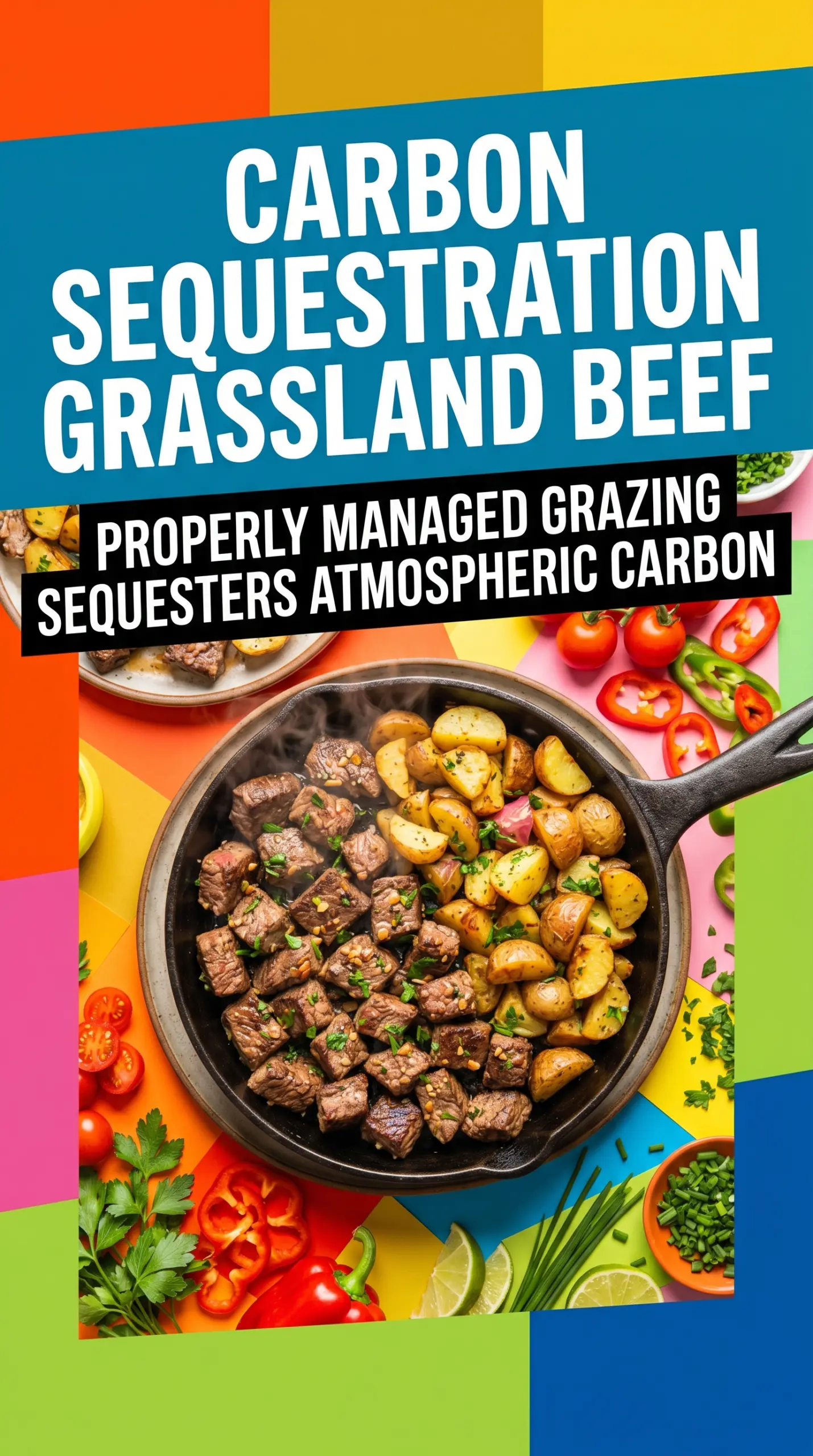 Blackstone Garlic Steak Bites and Potatoes, garlicky, golden, savory