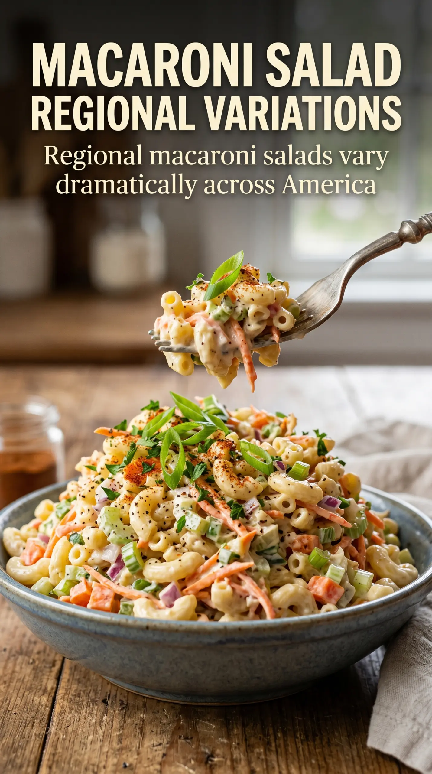 Classic macaroni salad creamy tangy