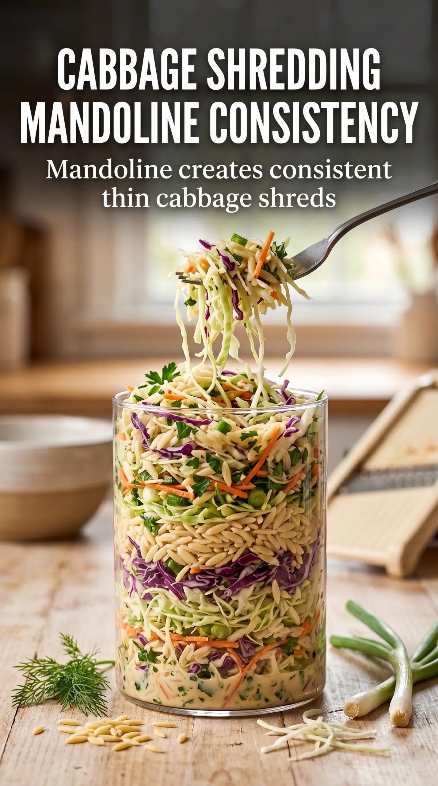Coleslaw Orzo Salad creamy tangy colorful