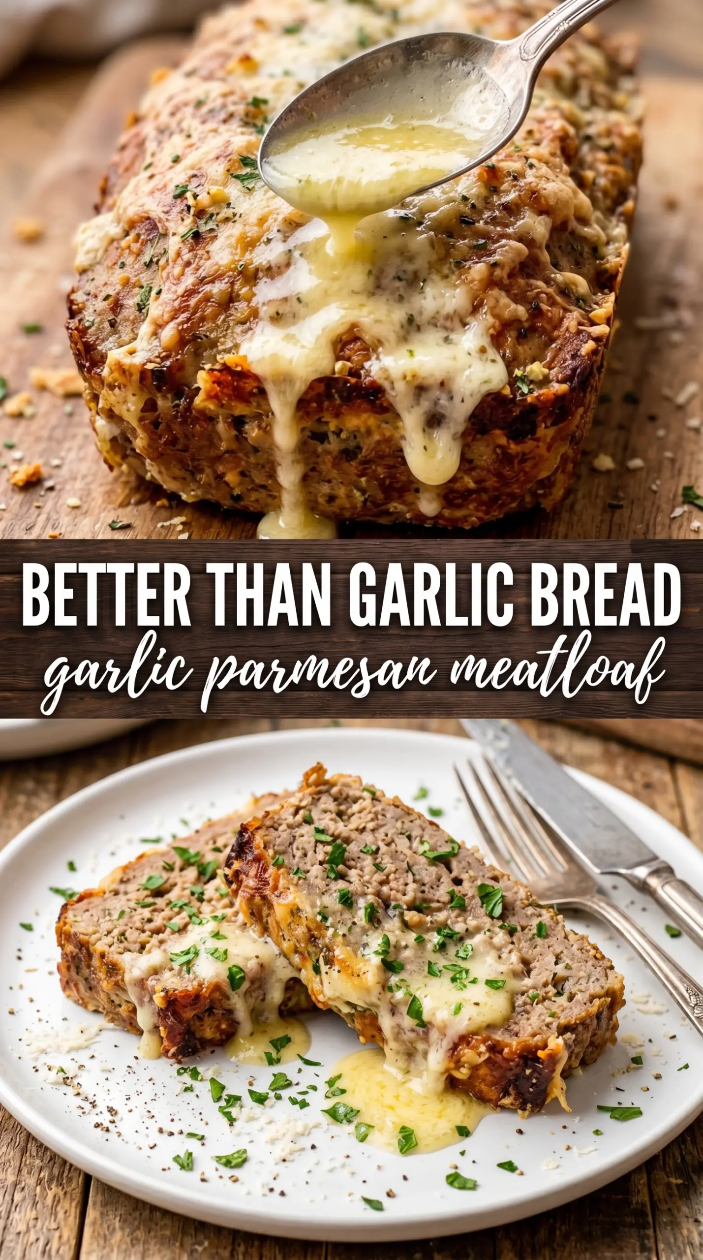 Cooked meatloaf with glaze