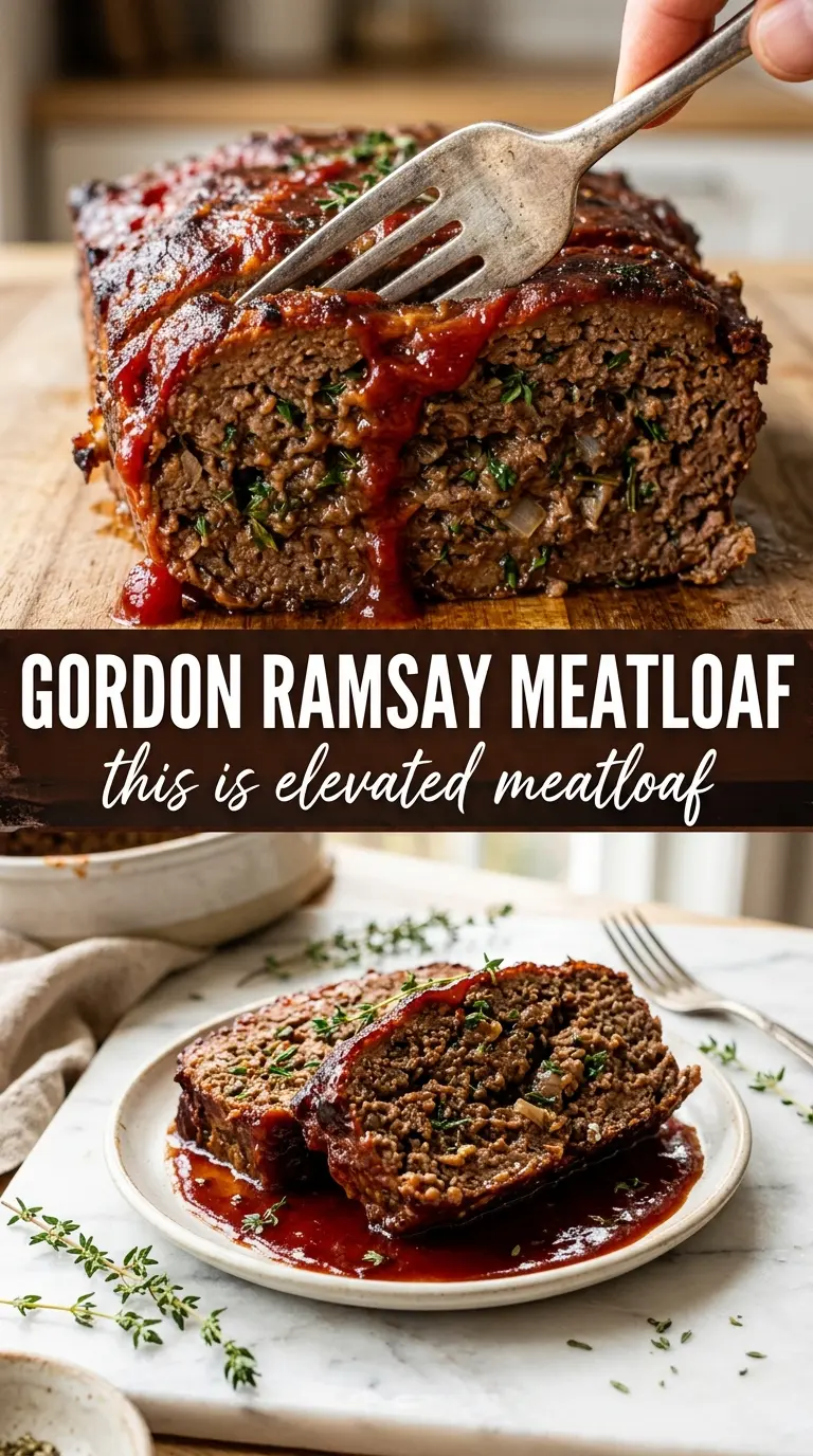 Gordon Ramsay meatloaf caramelized juicy