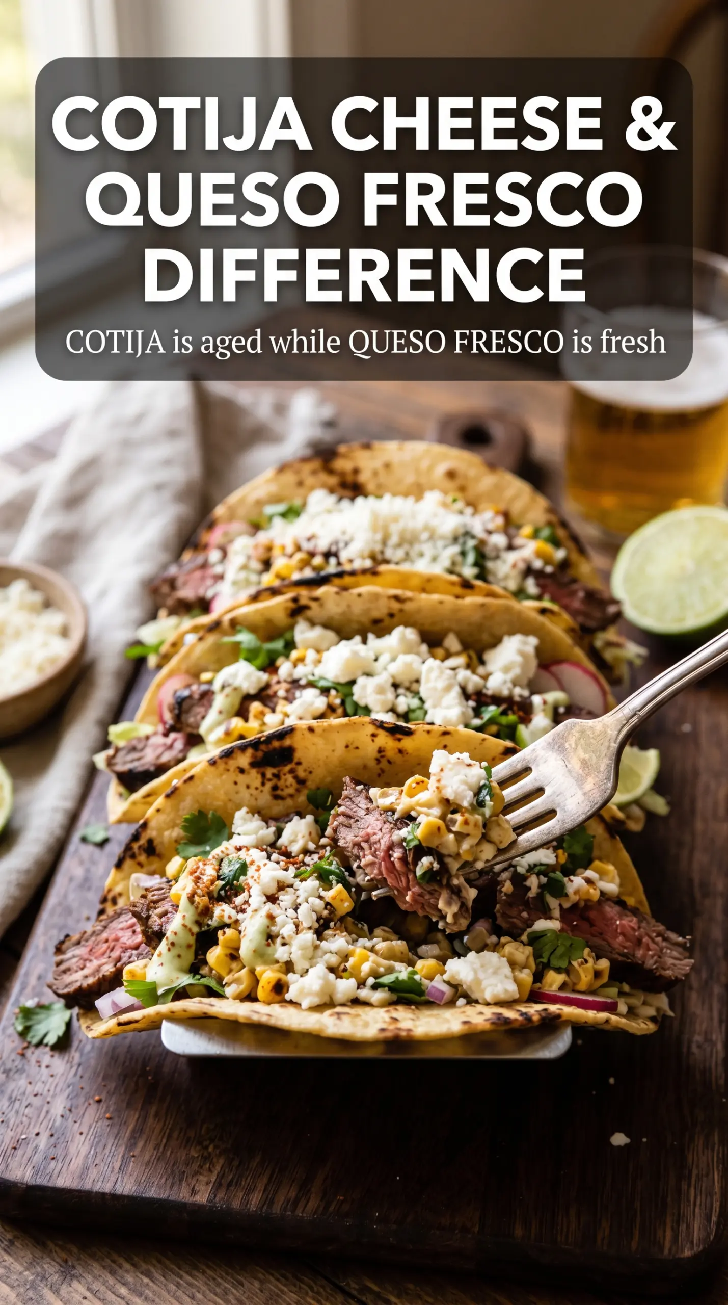 Grilled Steak Elote Tacos creamy corn steak tacos