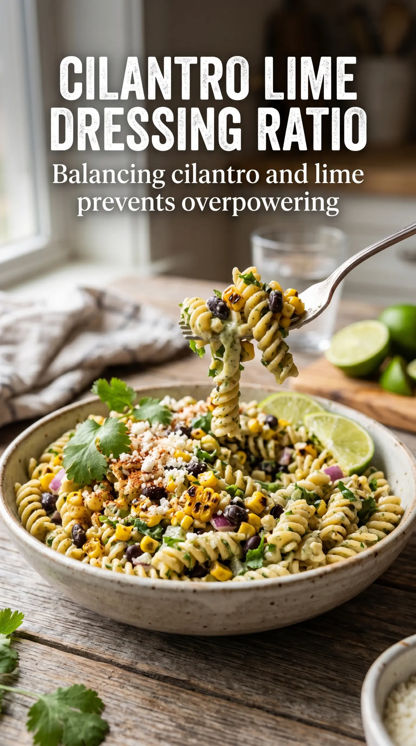 Mexican Street Corn Pasta Salad colorful creamy
