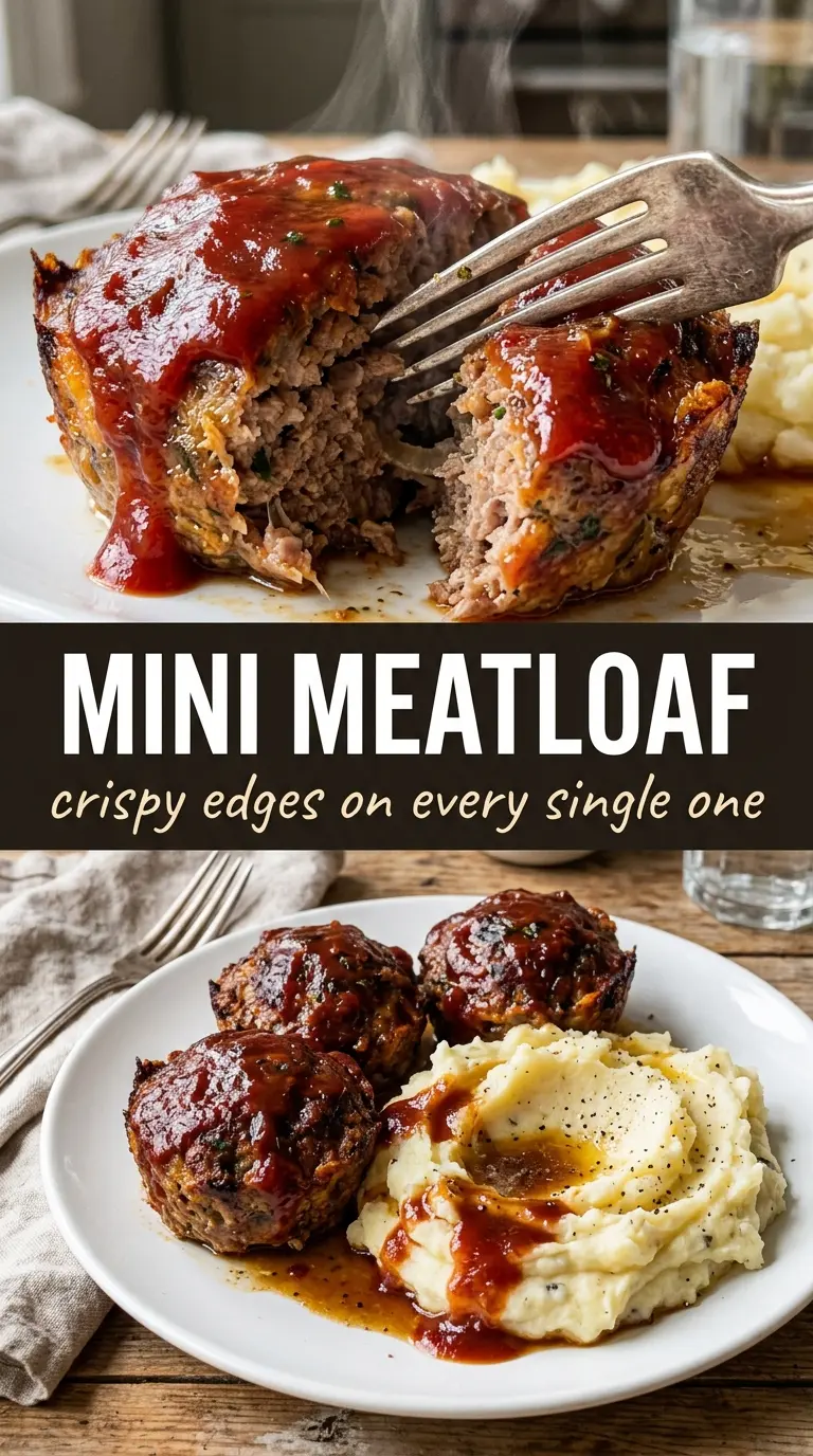 Cooked meatloaf with glaze