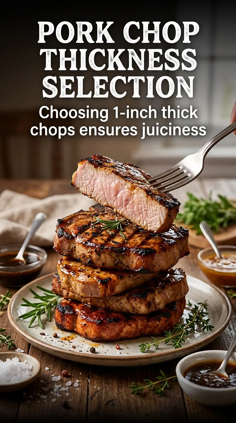 Quick & Easy Pork Chop Marinades grilled juicy herb-seasoned