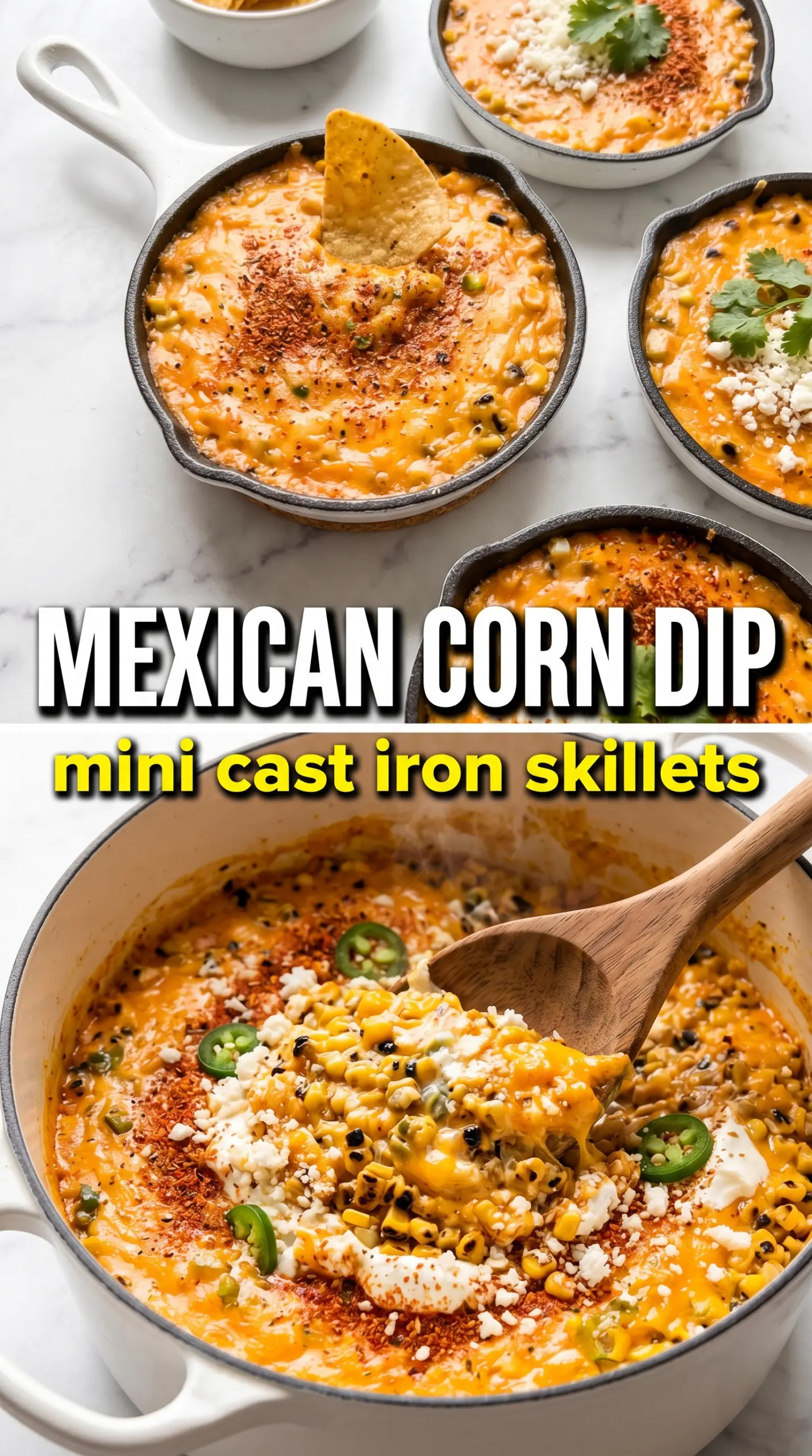 Mexican Corn Dip creamy charred, cheesy, zesty