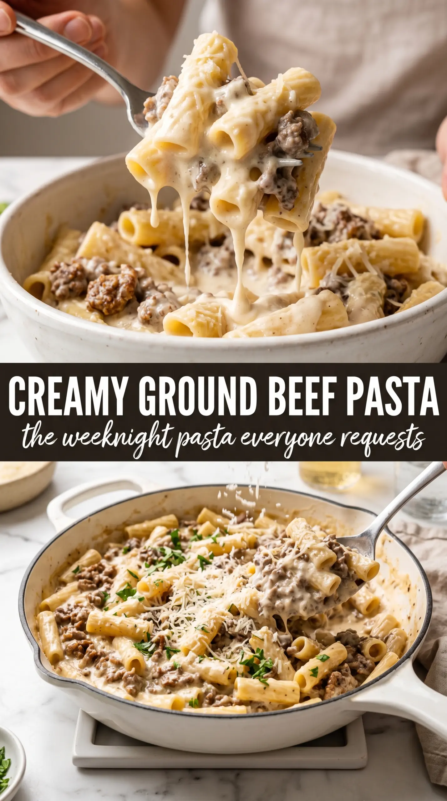 Prepared recipe ready to serve