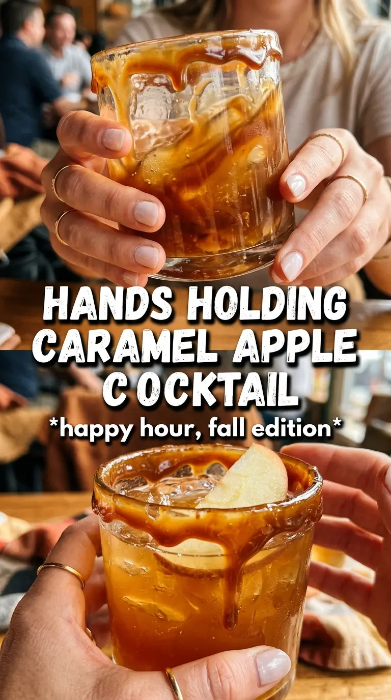 Caramel Apple Butterscotch Cocktail sweet apple creamy