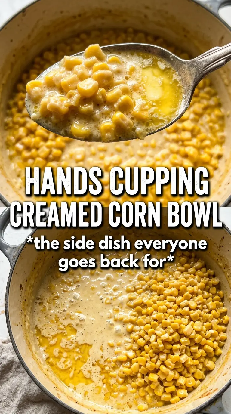 Creamed corn creamy buttery