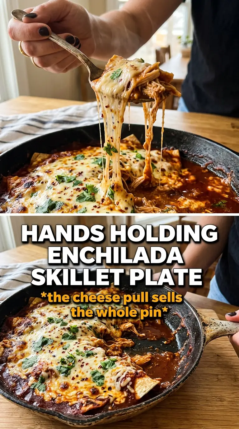 Enchilada Skillet cheesy saucy Tex-Mex